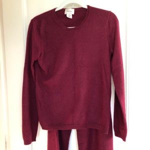 Neiman Marcus Cashmere lounge set!  Luxurious!